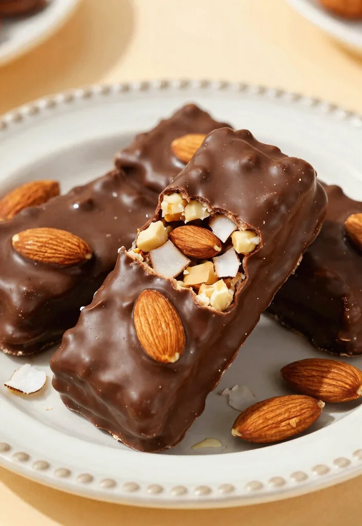 10 Easy Vegan Desserts Recipes Anyone Can Make at Home - 7. Almond Joy Energy Bars 1