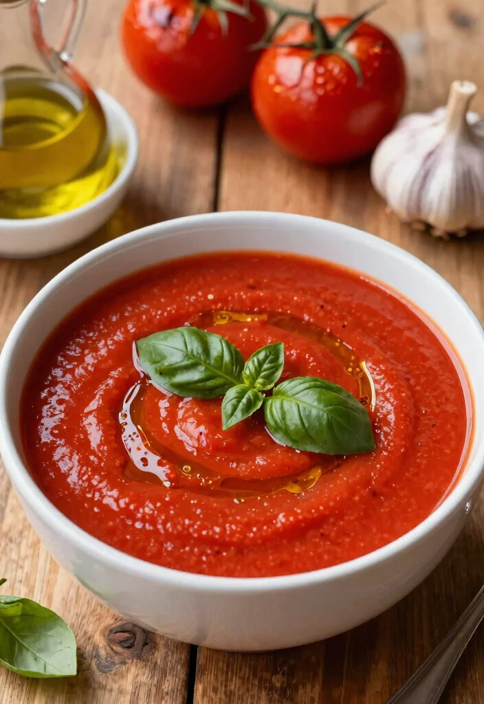 10 Hearty Vegan Soup Recipes Warm Comforting and Easy to Make - 4. Roasted Tomato and Basil Soup 1
