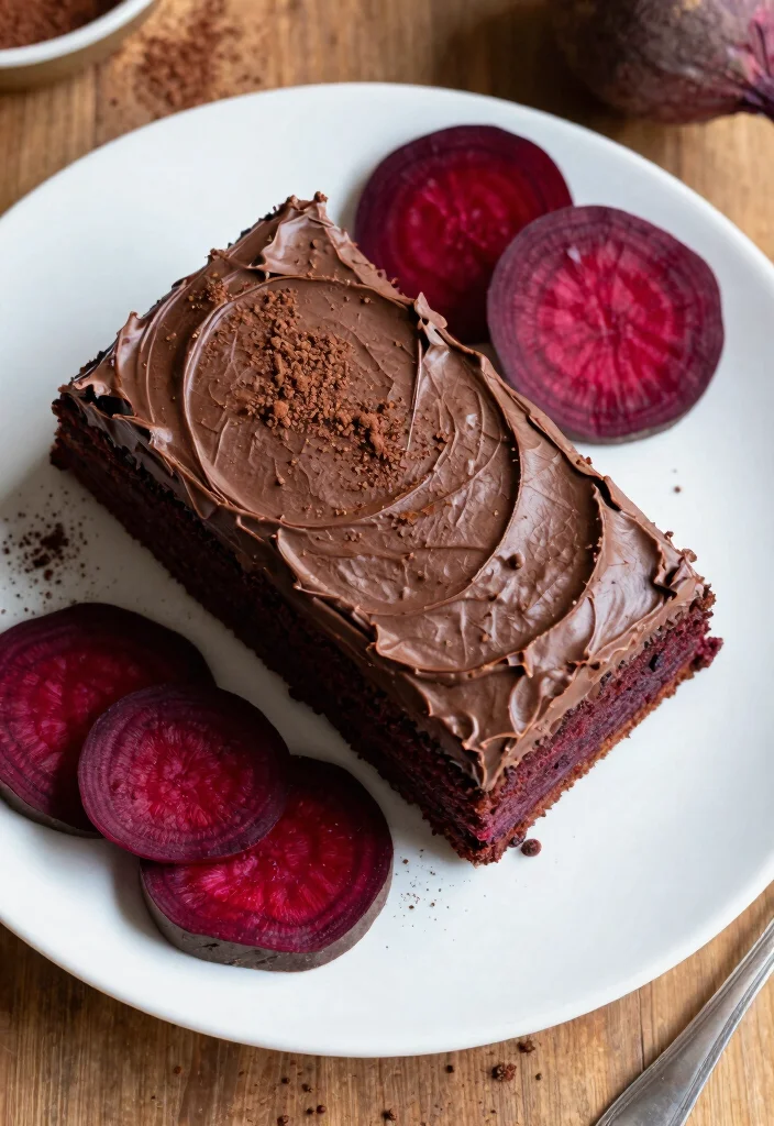 10 Rich Vegan Chocolate Cake Recipes Fudgy Decadent and Egg Free - 2. Silky Chocolate Beet Cake 1