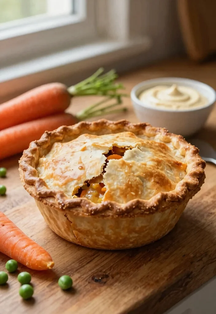 7 Cozy Vegan Pot Pie Recipes Flaky Crust and Creamy Filling - 1. Classic Vegan Pot Pie 1