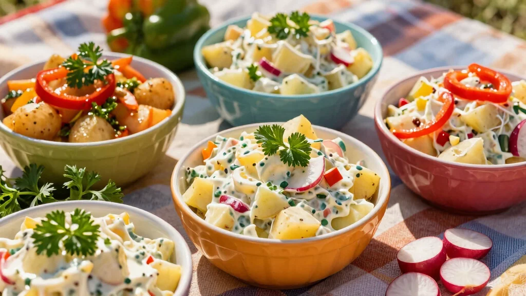 7 Creamy Vegan Potato Salad Recipes Perfect for Picnics and Cookouts