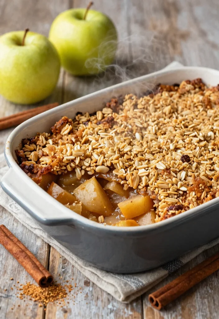 7 Easy Vegan Apple Crisp Recipes Warm Spiced and Topped With Crunchy Oats - 1. Classic Cinnamon-Apple Crisp 1