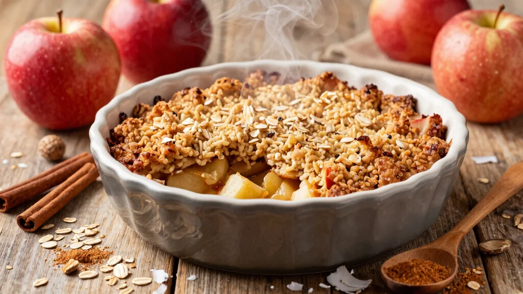 7 Easy Vegan Apple Crisp Recipes Warm Spiced and Topped With Crunchy Oats