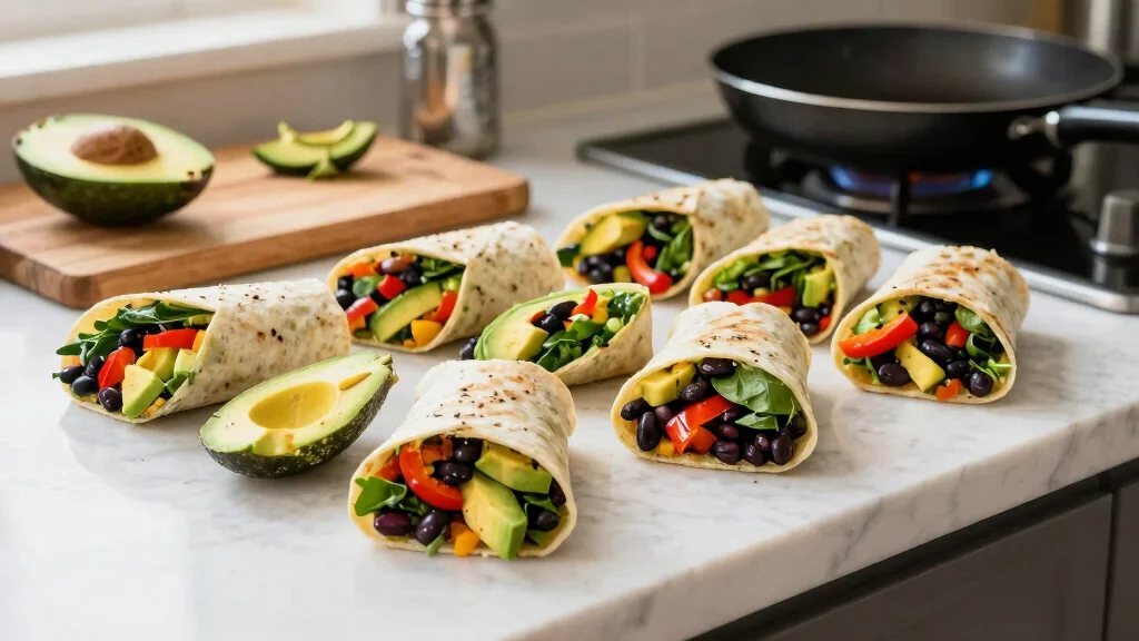 7 Easy Vegan Breakfast Burrito Recipes Filling and Protein Packed