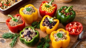 7 Easy Vegan Stuffed Peppers Recipes: Colorful Filling and Delicious