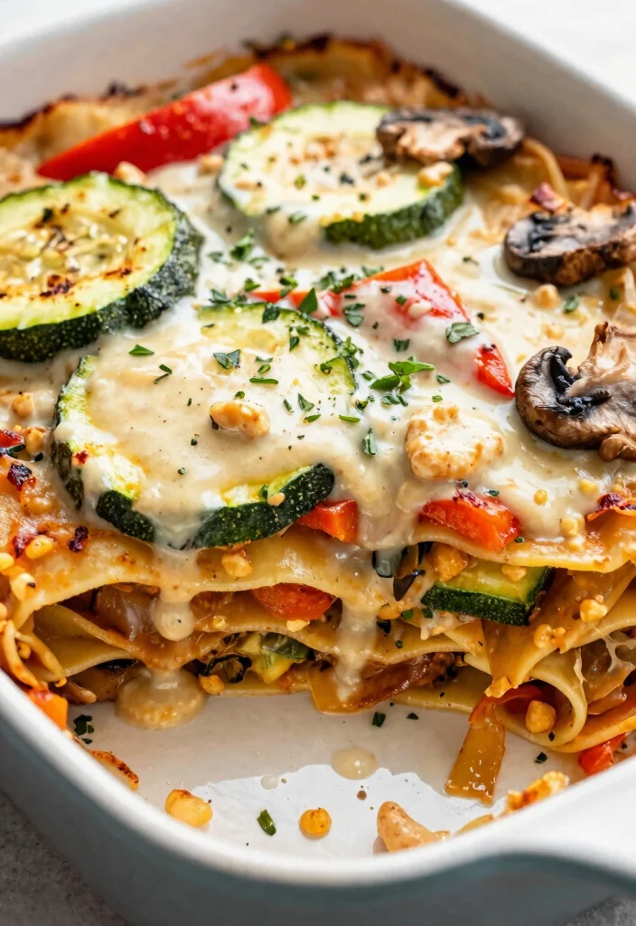 7 Rich Vegan Lasagna Recipes Layered Hearty and Totally Satisfying - 2. Creamy Veggie Lasagna 1