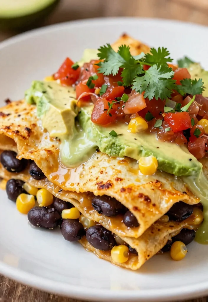 7 Rich Vegan Lasagna Recipes Layered Hearty and Totally Satisfying - 5. Mexican-Inspired Lasagna 1