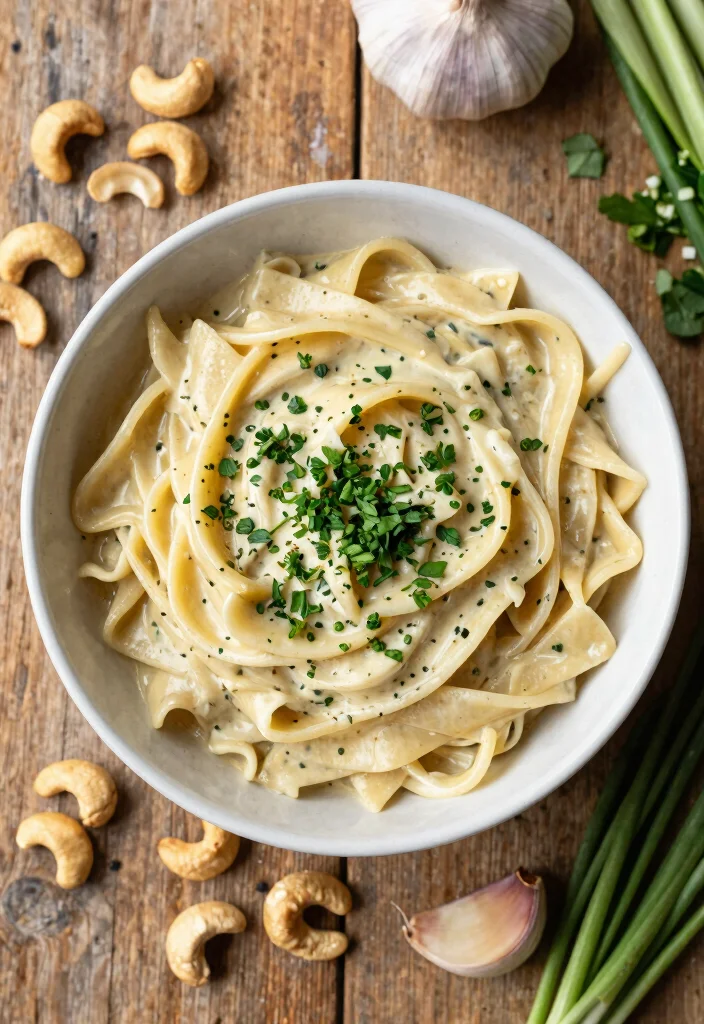 7 Simple Vegan Meal Plans for Beginners Easy Balanced and Delicious - 2. Creamy Vegan Pasta 1