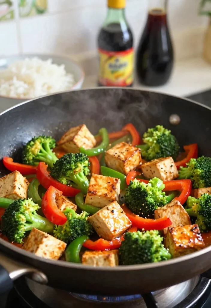 7 Simple Vegan Meal Plans for Beginners Easy Balanced and Delicious - 4. Veggie Stir-Fry with Tofu 1