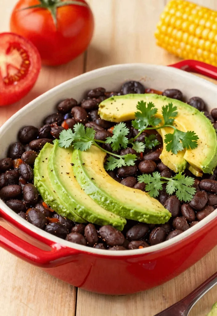 8 Easy Vegan Breakfast Casserole Recipes Perfect for Brunch and Meal Prep - 3. Mexican-Inspired Black Bean Casserole 1