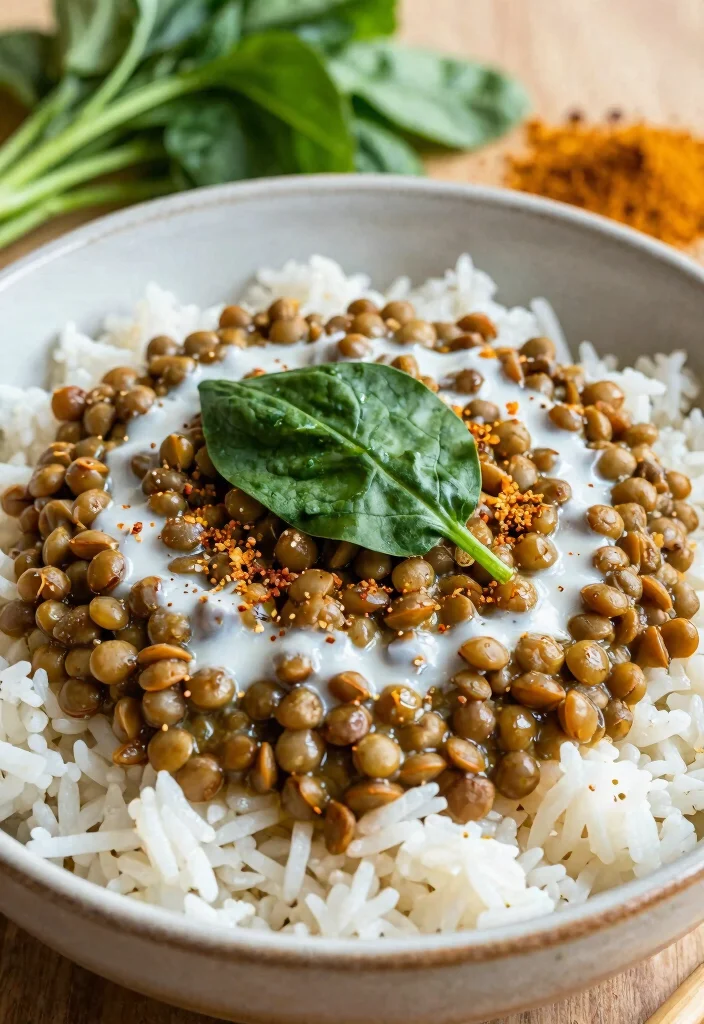 8 Easy Vegan Burrito Bowl Recipes Fresh Filling and Meal Prep Friendly - 8. Curried Lentil Bowl 1