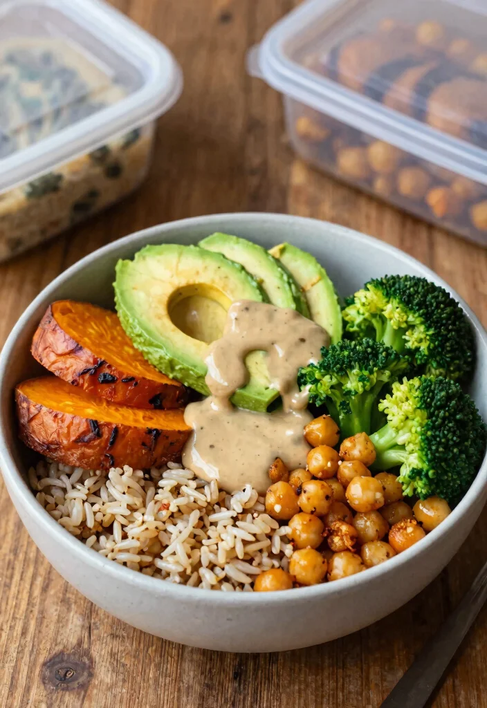 8 Easy Vegan Meal Prep Ideas to Save Time and Eat Clean All Week - 3. Buddha Bowl 1