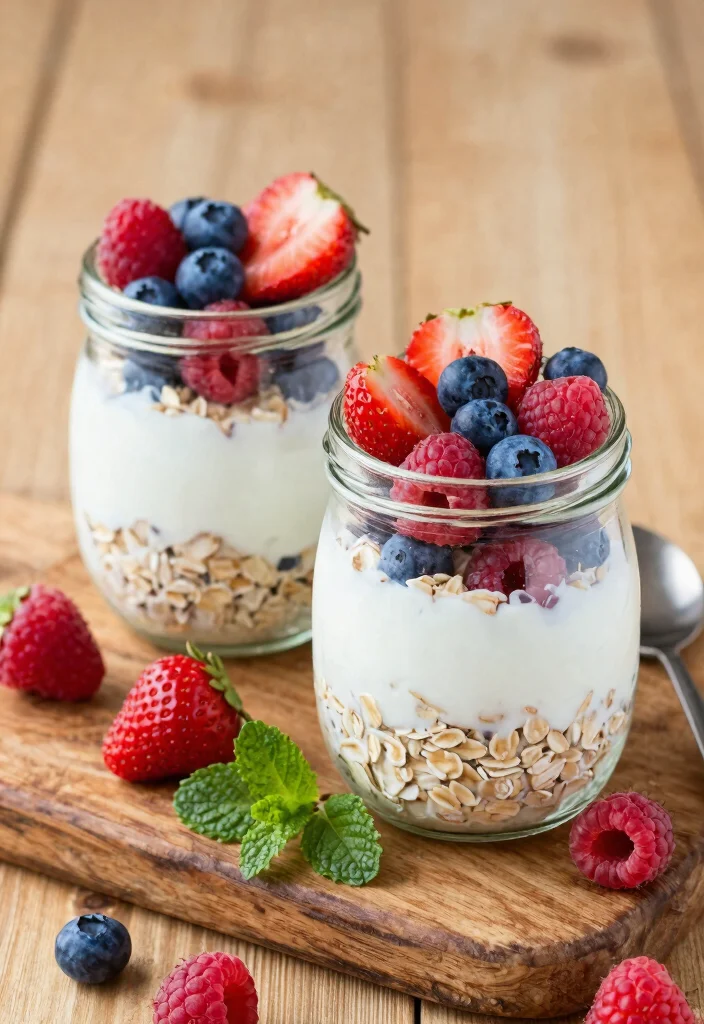 8 Easy Vegan Overnight Oats Recipes Make Ahead and Meal Prep Ready - 2. Berry Blast Overnight Oats 1