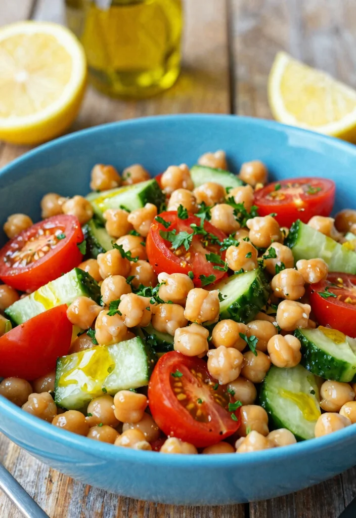 8 Easy Vegan Pasta Salad Recipes Fresh Flavorful and Potluck Perfect - 1. Mediterranean Chickpea Pasta Salad 1
