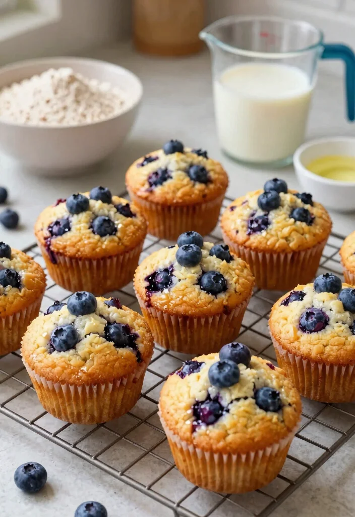8 Fluffy Vegan Blueberry Muffins Recipes Bursting With Fresh Flavor - 1. Classic Vegan Blueberry Muffins 1