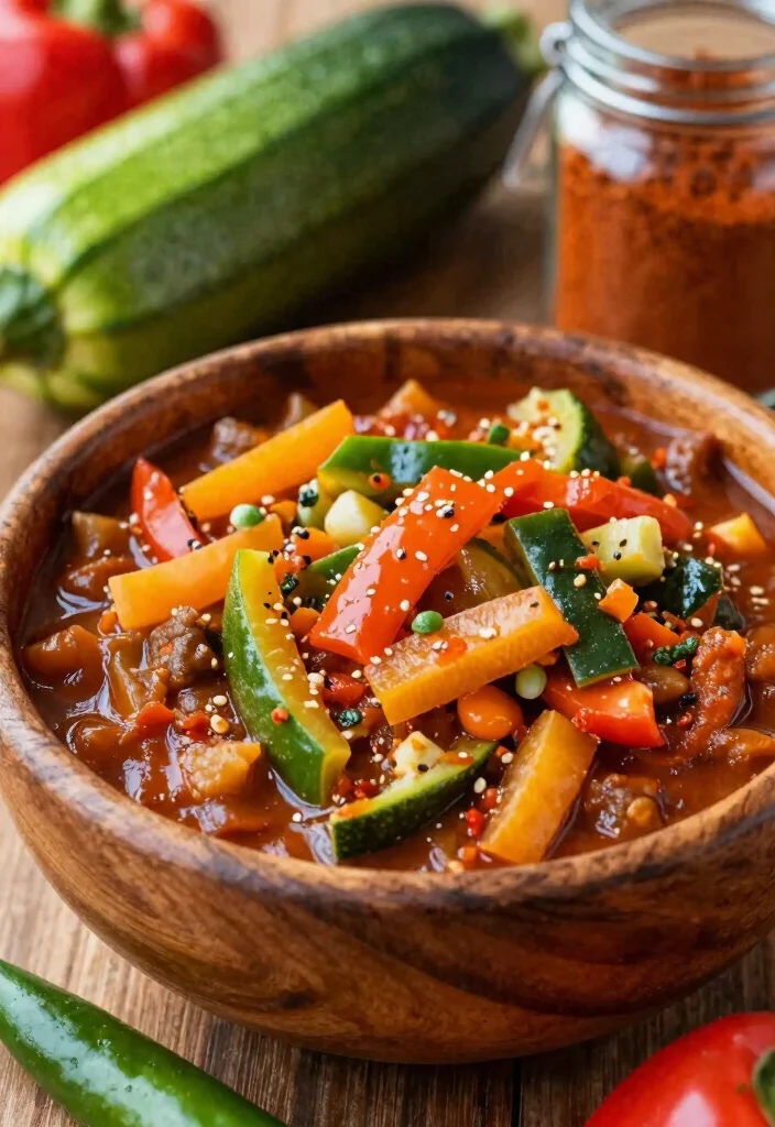 8 Hearty Vegan Chili Recipes: Smoky, Spicy, and Protein-Packed - 3. Smoky Vegetable Chili 1