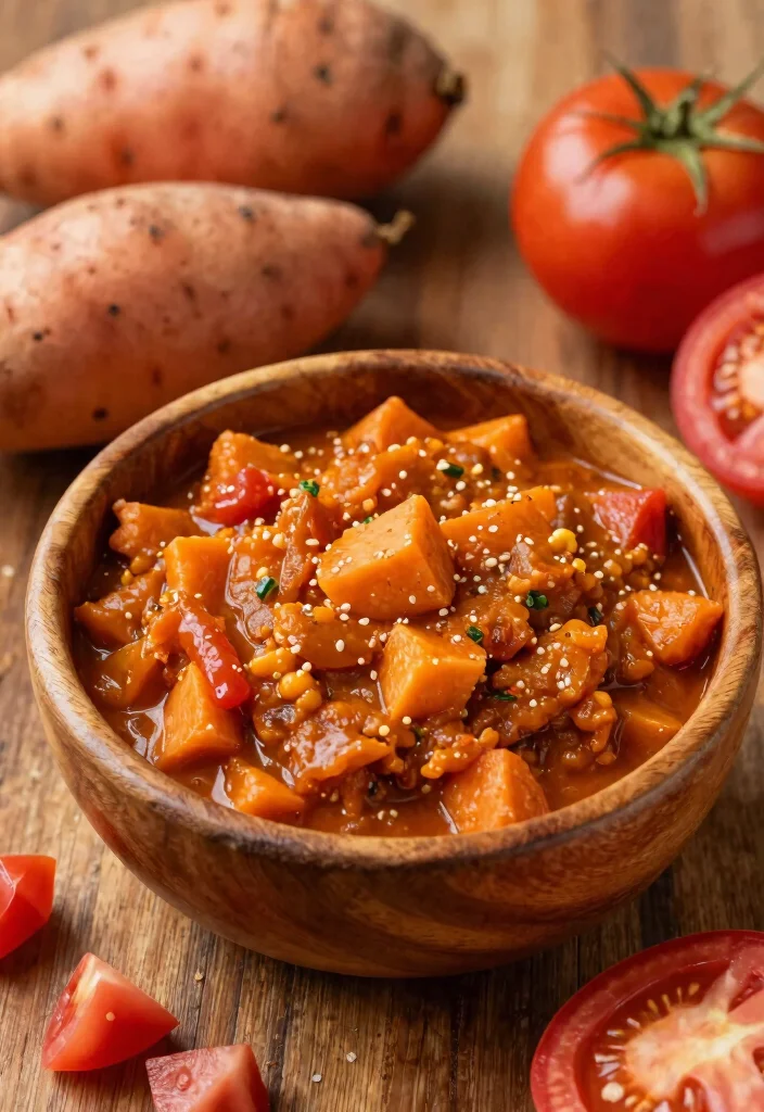 8 Hearty Vegan Chili Recipes: Smoky, Spicy, and Protein-Packed - 5. Chunky Sweet Potato Chili 1