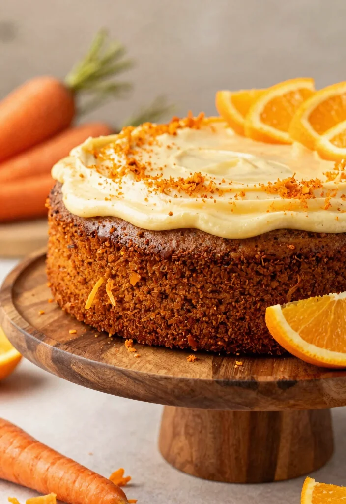 8 Moist Vegan Carrot Cake Recipes Spiced Frosted and Absolutely Delicious - 5. Spiced Vegan Carrot Cake with Orange Zest Frosting 1
