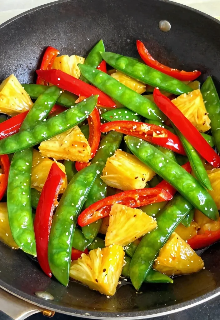 8 Quick Vegan Stir Fry Recipes Ready in 20 Minutes or Less - 2. Sweet and Sour Vegetable Stir Fry 1