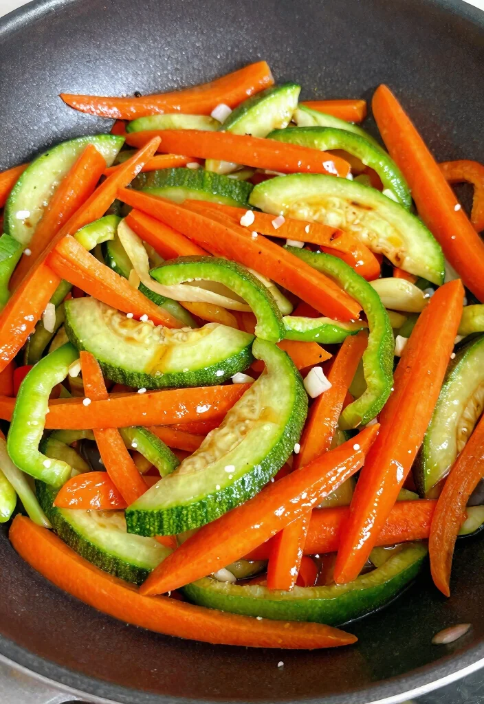8 Quick Vegan Stir Fry Recipes Ready in 20 Minutes or Less - 3. Garlic Ginger Vegetable Stir Fry 1