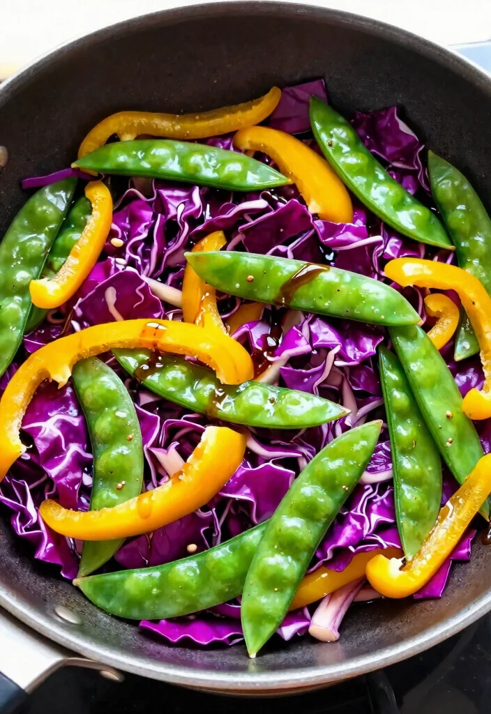 8 Quick Vegan Stir Fry Recipes Ready in 20 Minutes or Less - 7. Rainbow Veggie Stir Fry 1