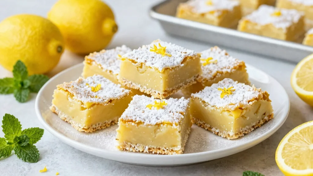 8 Tangy Vegan Lemon Bars Recipes Bright Zesty and Irresistible