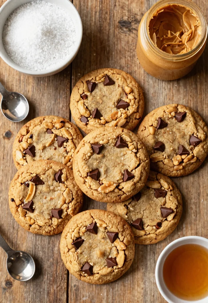 9 Best Vegan Chocolate Chip Cookies Soft Chewy and Dairy Free - 3. Peanut Butter Vegan Chocolate Chip Cookies 1
