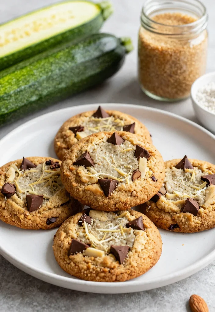 9 Best Vegan Chocolate Chip Cookies Soft Chewy and Dairy Free - 7. Vegan Chocolate Chip Cookies with Zucchini 1