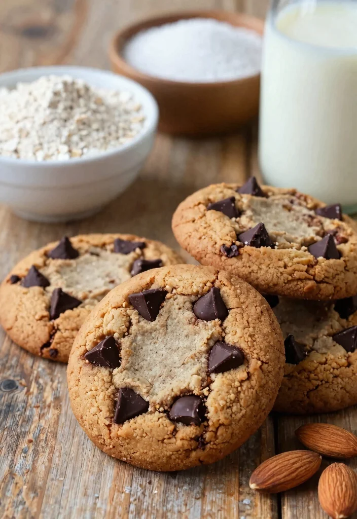 9 Best Vegan Chocolate Chip Cookies Soft Chewy and Dairy Free - 8. Vegan Dark Chocolate Chip Cookies 1