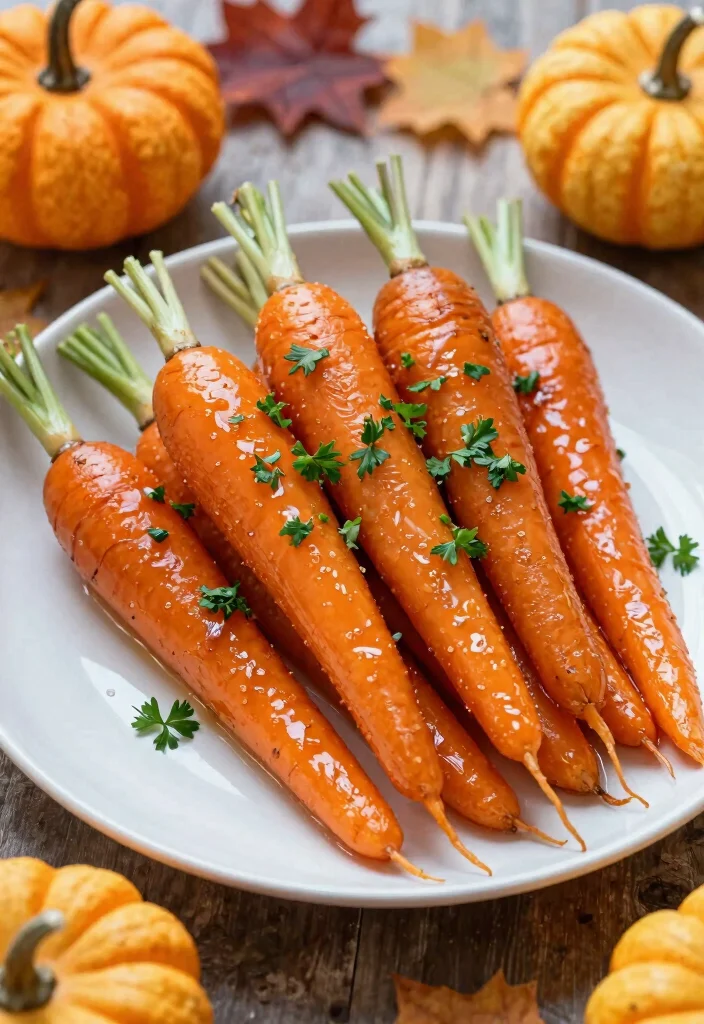 9 Best Vegan Thanksgiving Recipes for a Complete Plant Based Holiday Meal - 4. Maple-Glazed Carrots 1