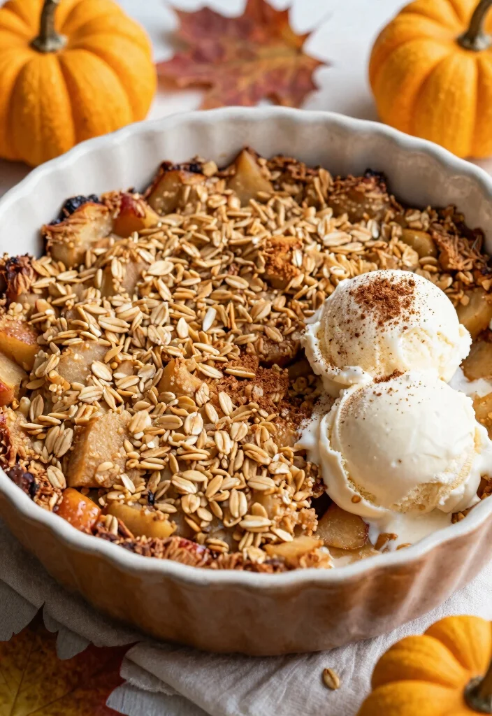 9 Best Vegan Thanksgiving Recipes for a Complete Plant Based Holiday Meal - 9. Apple Crisp with Oat Topping 1