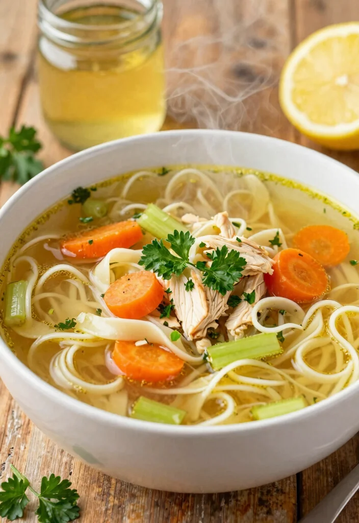 9 Comforting Vegan Chicken Noodle Soup Recipes Warm and Nourishing - 1. Classic Vegan Chicken Noodle Soup 1