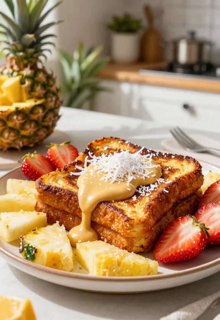 9 Easy Vegan French Toast Recipes Crispy Custardy and Delicious - 8. Coconut-Cashew French Toast 1