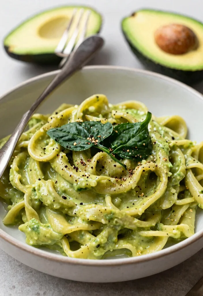 9 Easy Vegan Recipes Perfect for Beginners and Busy Weeknights - 2. Creamy Avocado Pasta 1