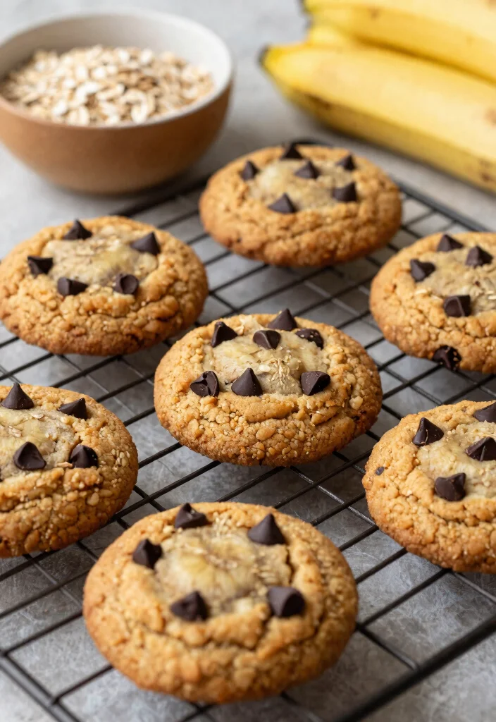 9 Easy Vegan Recipes Perfect for Beginners and Busy Weeknights - 9. Banana Oatmeal Cookies 1