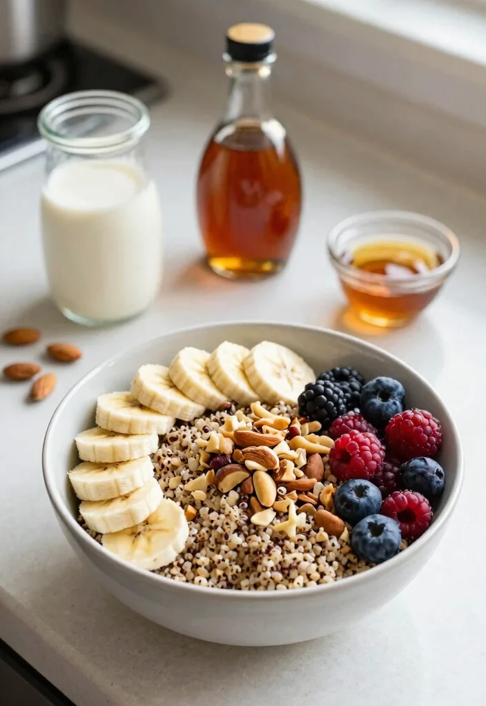 9 High Protein Vegan Breakfast Recipes to Power Up Your Morning - 2. Quinoa Breakfast Bowl 1