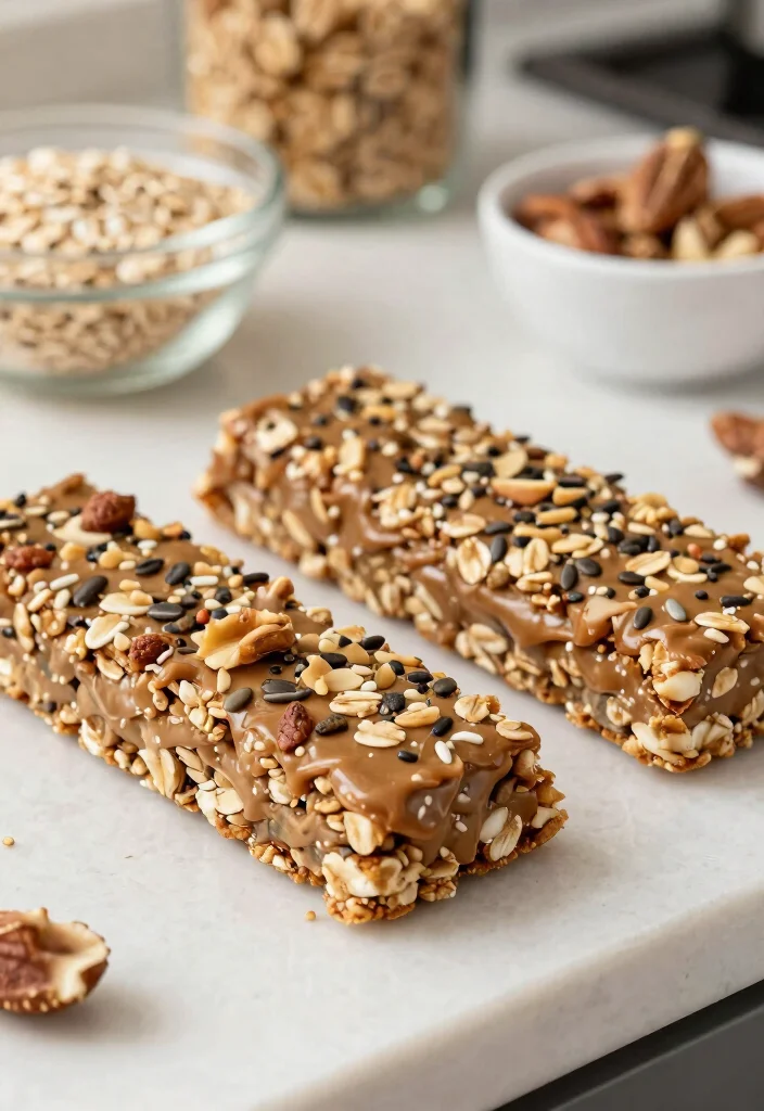 9 High Protein Vegan Breakfast Recipes to Power Up Your Morning - 8. Vegan Protein Bars 1