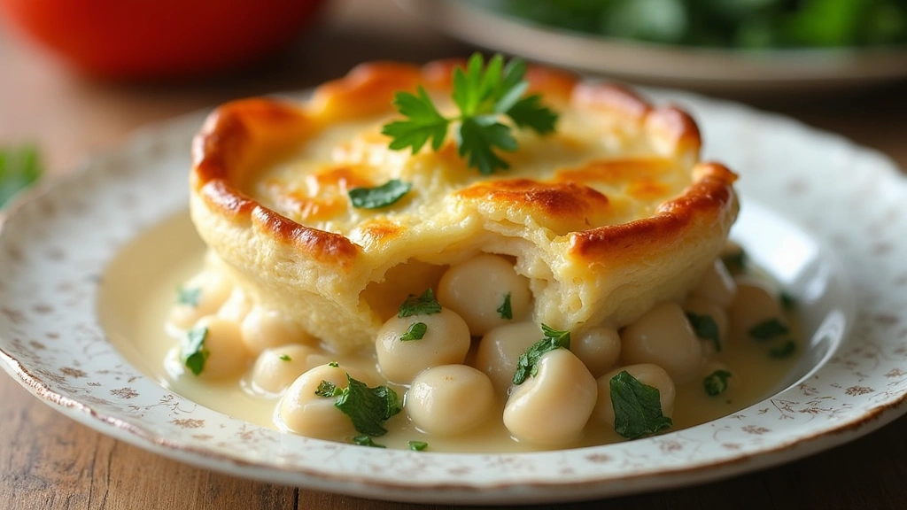 Simple Easy Chicken Pot Pie Recipe: Flaky Crust Comfort - Manny's Gelato & Cafe